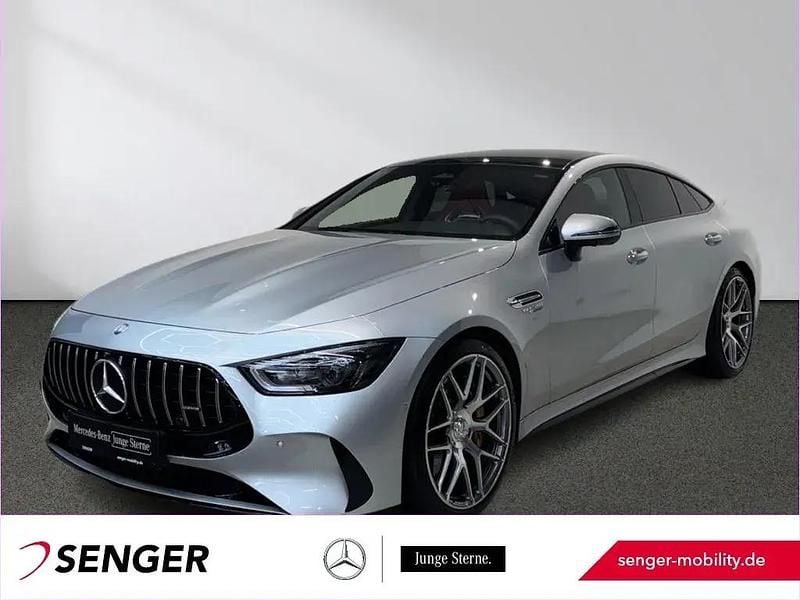 lack hightechsilber Gebraucht 2025 Mercedes AMG GT63 S E Performance AMG Coupé | 152.990 € (Superpreis) - Bild 1/4