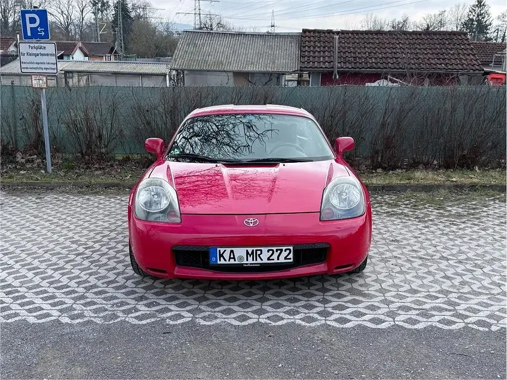 Gebraucht Toyota MR2 139 PS (102 kW) 2002 Rot Cabrio
