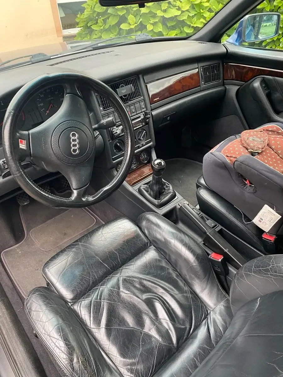 Gebraucht Audi 80 125 PS (91 kW) 1998 Blau Cabrio