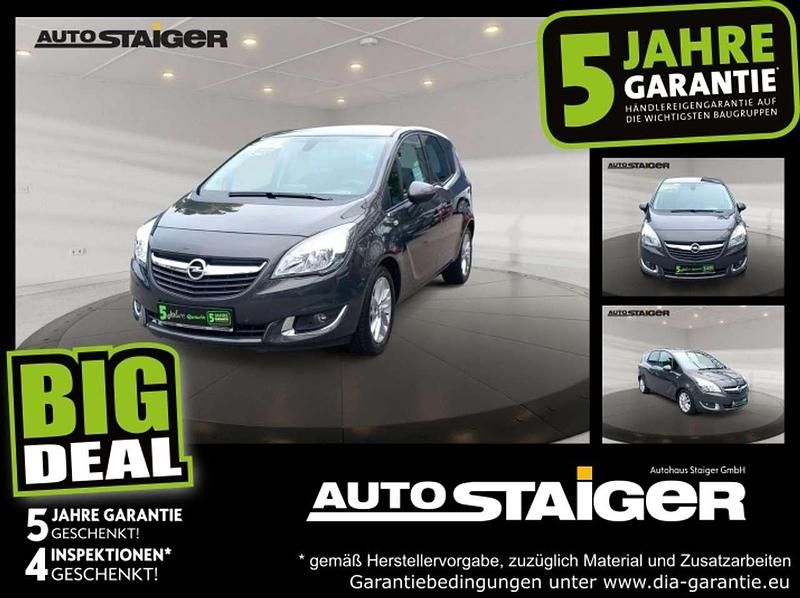 Platinanthrazit Gebraucht 2016 Opel Meriva drive Van / Kleinbus | 10.490 € (Etwas zu teuer) - Bild 1/4