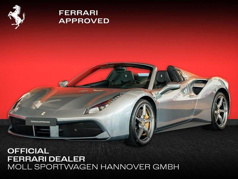 Grigio titanio met. Gebraucht 2017 Ferrari 488 Cabrio | 209.900 € - Bild 1/4