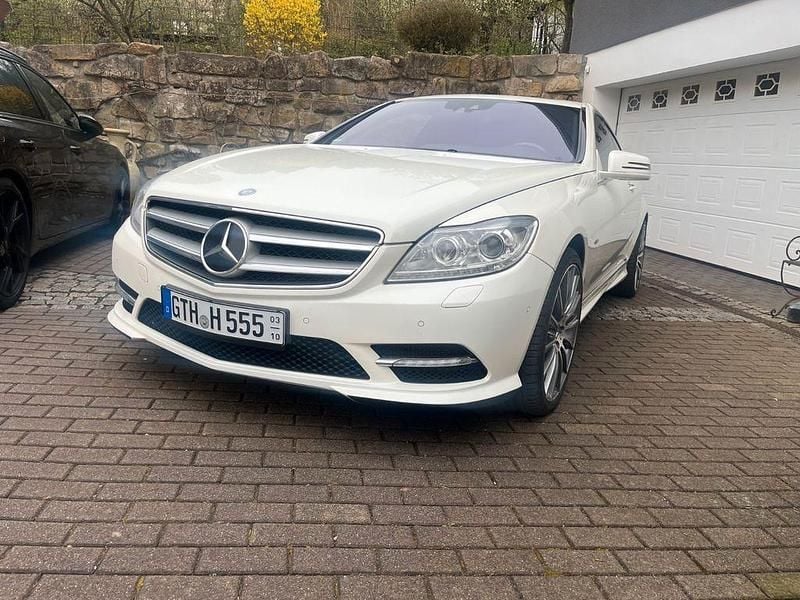 Weiß Gebraucht 2011 Mercedes CL500 AMG line Coupé | 22.900 € (Superpreis) - Bild 1/4