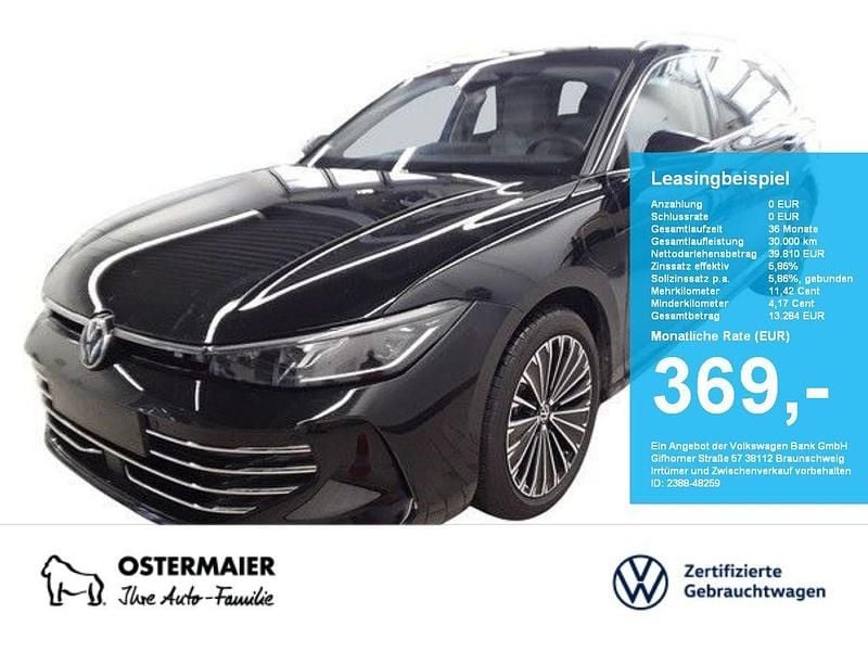 Schwarz Gebraucht 2025 VW Passat Elegance Kombi | 39.810 € (Fairer Preis) - Bild 1/4