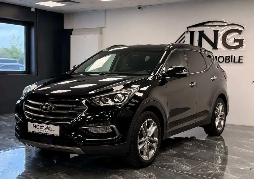 Gebraucht Hyundai Santa Fe Premium 197 PS (144 kW) 2016 Schwarz SUV
