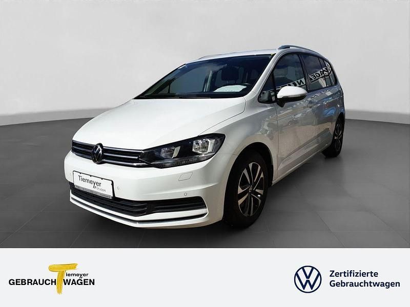 Weiß Gebraucht 2020 VW Touran United Van / Kleinbus | 24.980 € (Fairer Preis) - Bild 1/4