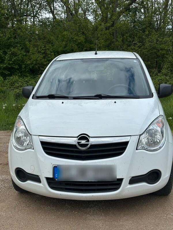 Weiß Gebraucht 2009 Opel Agila Kleinwagen | 1.700 € (Superpreis) - Bild 1/4