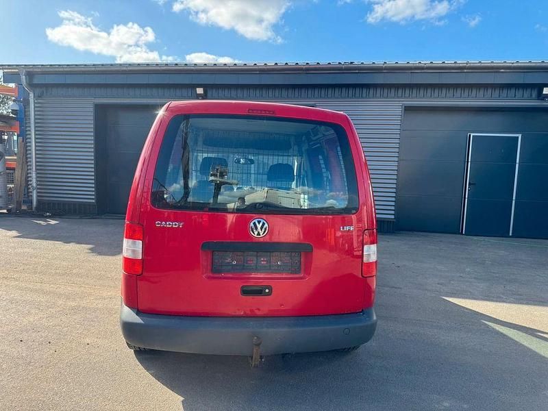 Gebraucht VW Caddy Life 80 PS (58 kW) 2009 Rot Van / Kleinbus