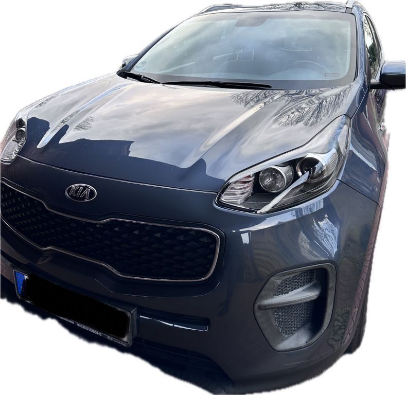 Blau Gebraucht 2018 Kia Sportage SUV | 14.500 € (Superpreis) - Bild 1/4