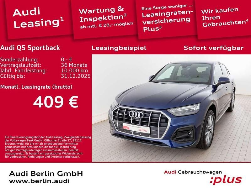 Navarrablau metallic Gebraucht 2025 Audi Q5 Advanced Plus SUV | 51.700 € (Superpreis) - Bild 1/3