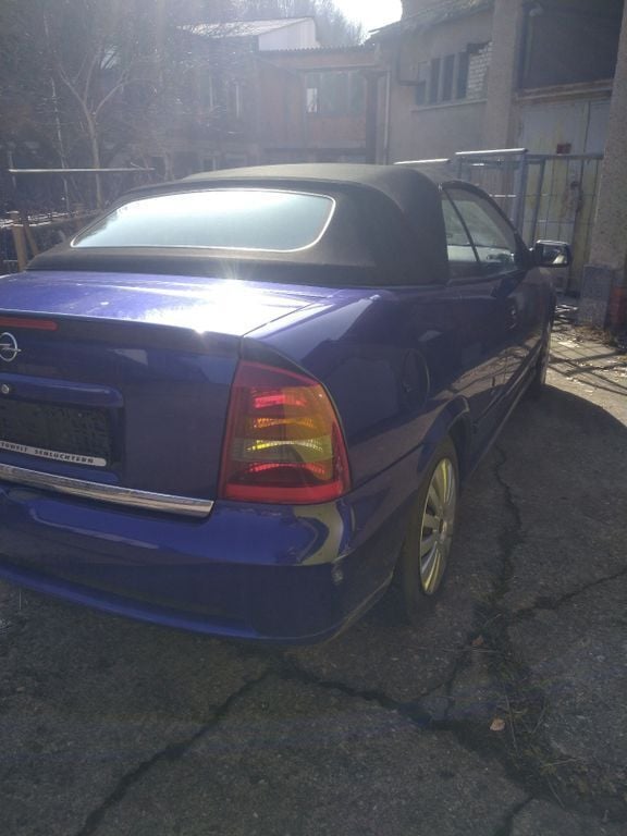 Gebraucht Opel Astra Cabriolet Edition 125 PS (91 kW) 2003 Blau Cabrio