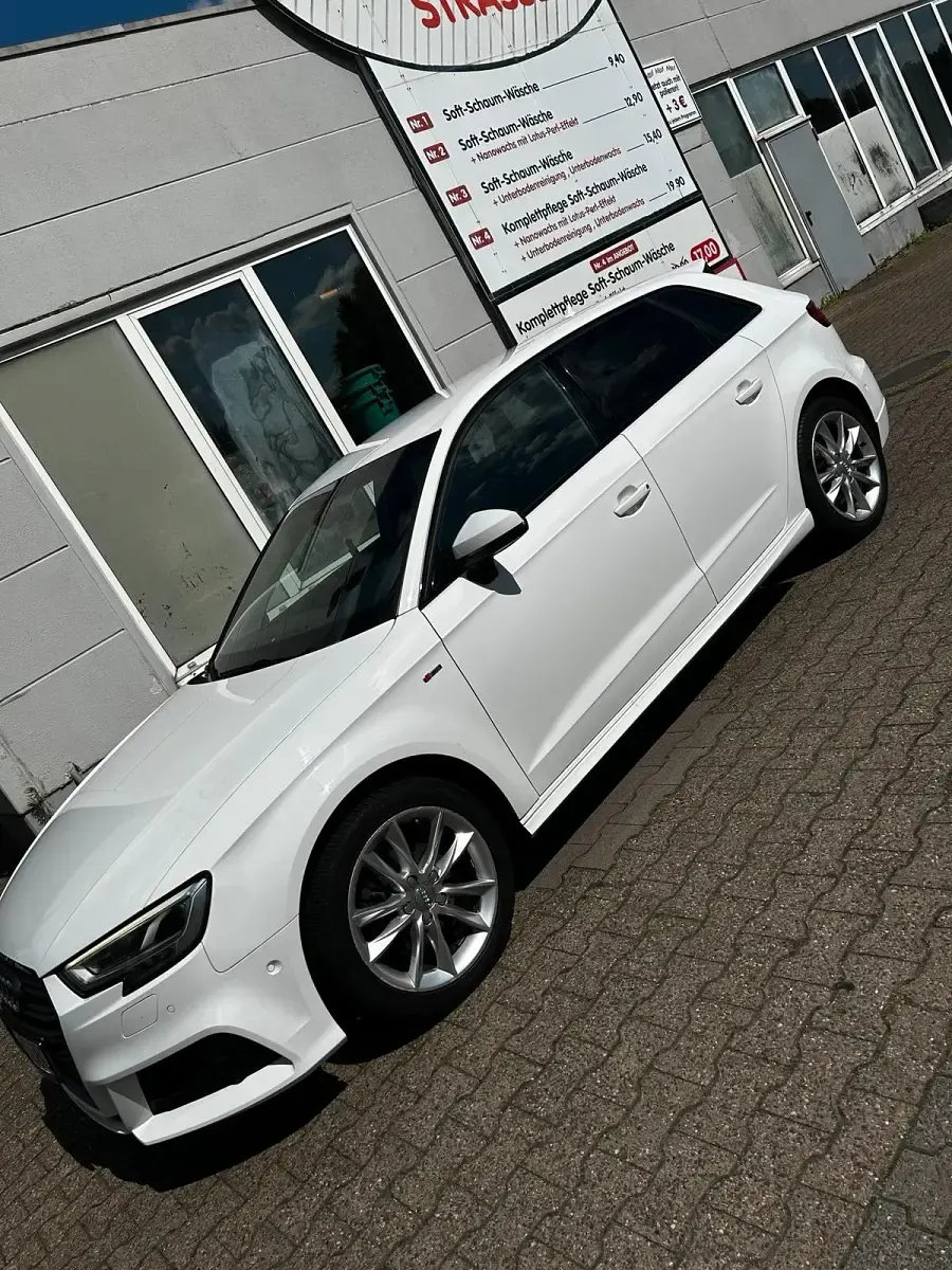 Gebraucht Audi A3 S-Line 150 PS (110 kW) 2017 Weiß Kleinwagen