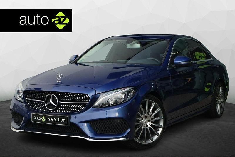 Blau Gebraucht 2017 Mercedes C180 Business Limousine | 19.500 € (Fairer Preis) - Bild 1/4