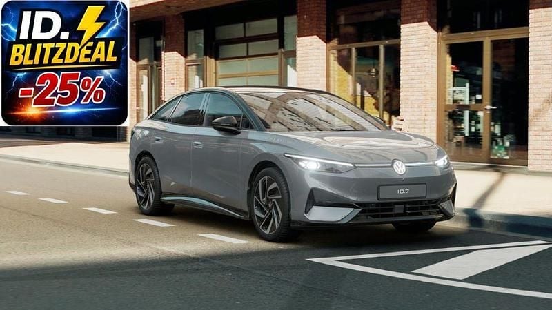 Schwarz Neu 2026 VW ID.7 Pro Limousine | 54.548 € (Guter Preis) - Bild 1/4