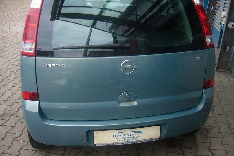 Gebraucht Opel Meriva 101 PS (74 kW) 2005 Grün Van / Kleinbus