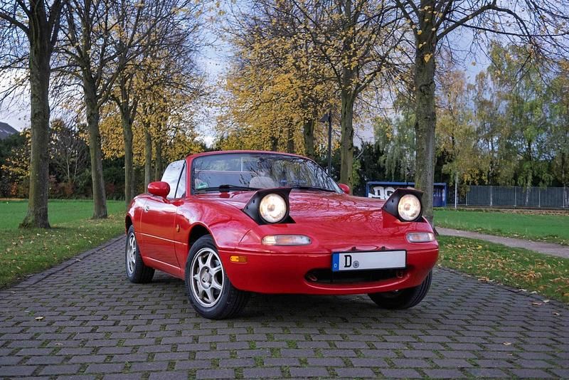 Rot Gebraucht 1996 Mazda MX5 Cabrio | 7.999 € (Superpreis) - Bild 1/4