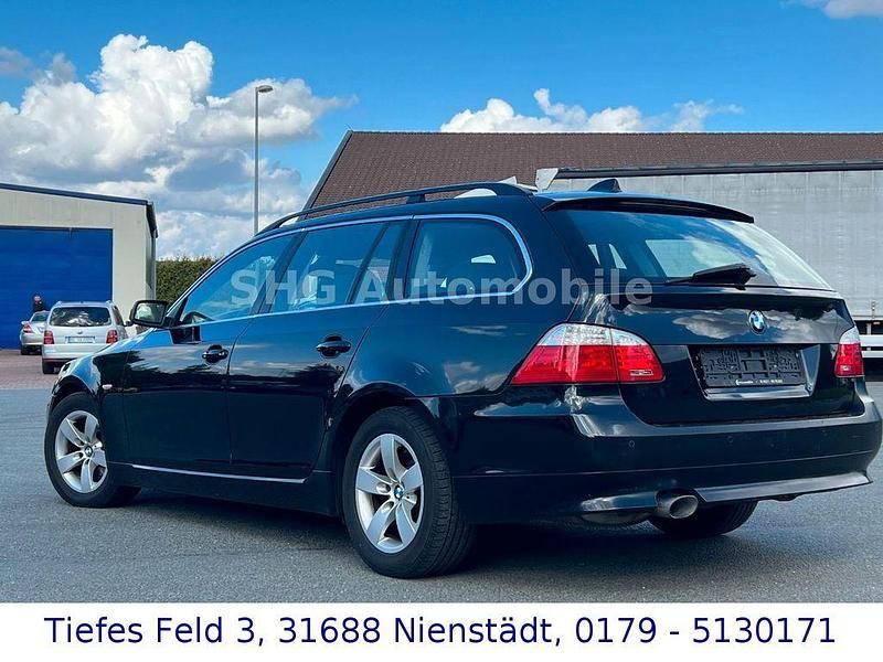 Gebraucht BMW 520 Advantage 177 PS (130 kW) 2008 Schwarz Kombi