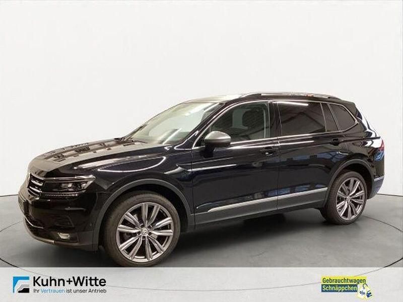 Schwarz Gebraucht 2018 VW Tiguan Allspace Highline SUV | 27.425 € (Guter Preis) - Bild 1/3