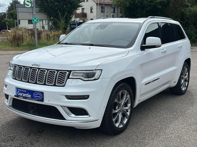 Weiß Gebraucht 2020 Jeep Grand Cherokee Summit SUV | 23.999 € (Guter Preis) - Bild 1/4