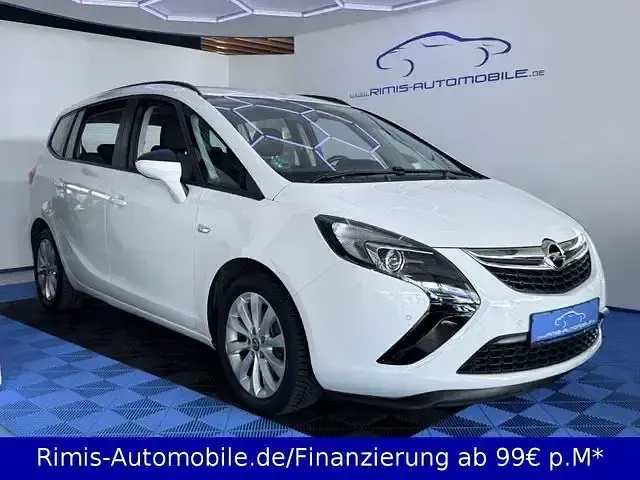 Gebraucht Opel Zafira Tourer Active 140 PS (102 kW) 2013 Weiß Van / Kleinbus