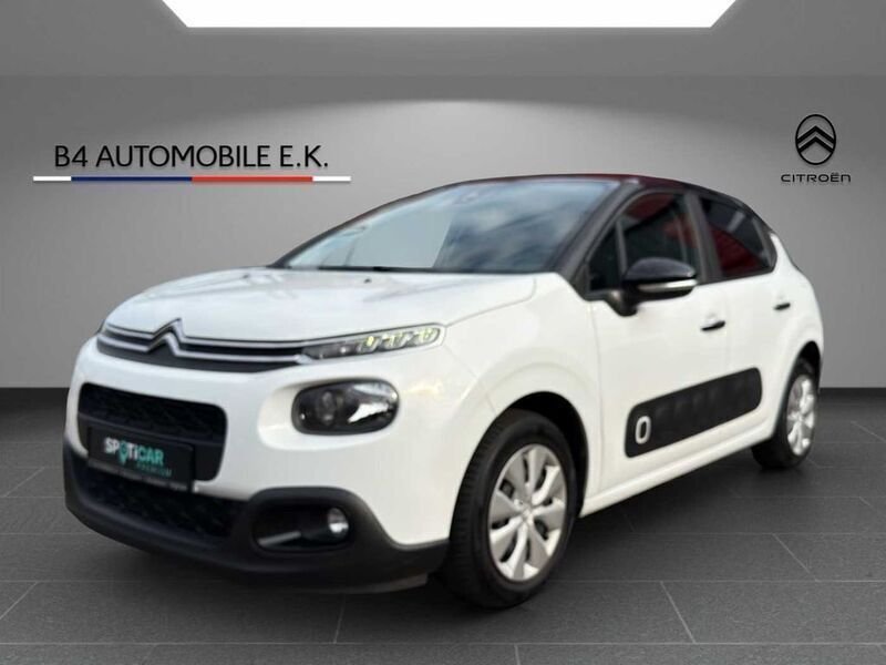 Weiß Gebraucht 2018 Citroën C3 Feel Kleinwagen | 9.900 € (Fairer Preis) - Bild 1/4