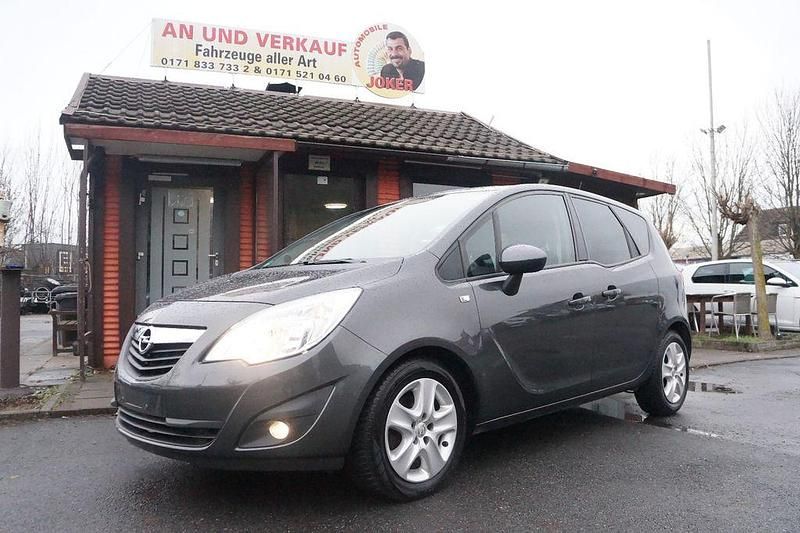 Grau Gebraucht 2011 Opel Meriva Design Edition Van / Kleinbus | 2.990 € (Guter Preis) - Bild 1/4