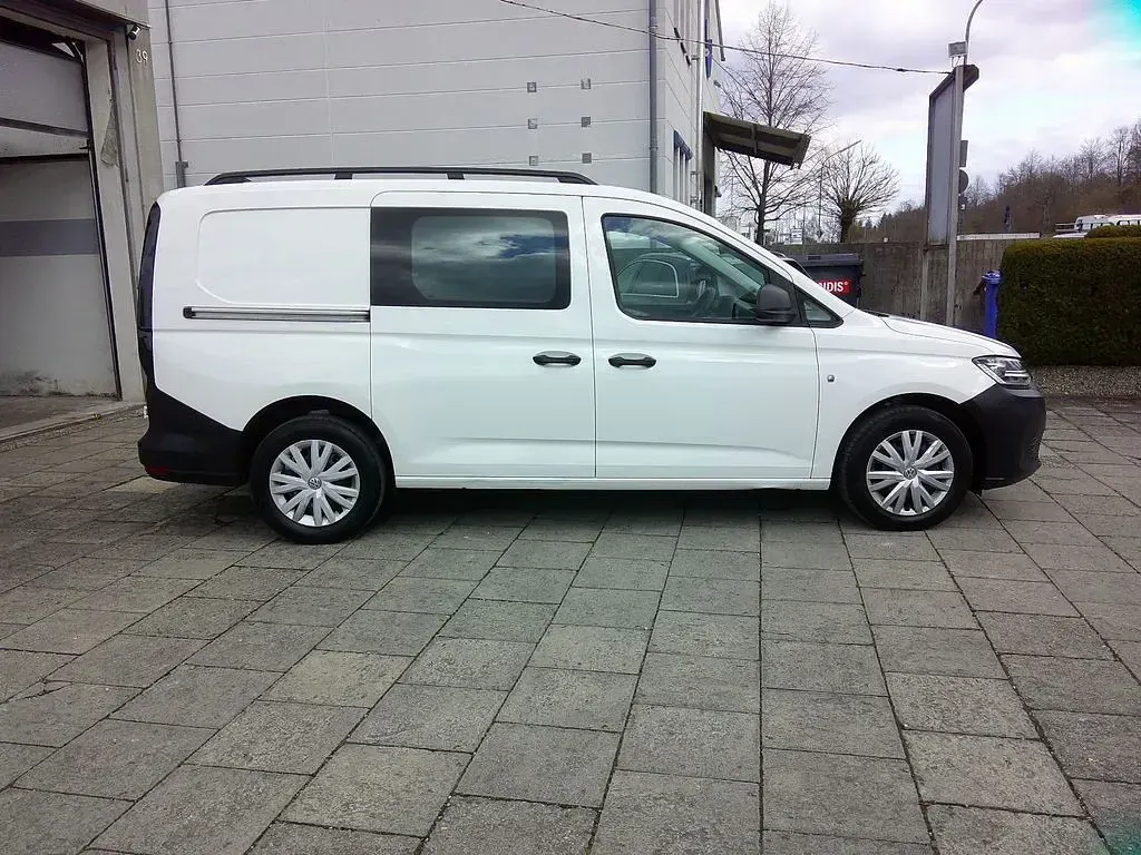 Gebraucht VW Caddy 102 PS (75 kW) 2021 Weiß Van / Kleinbus