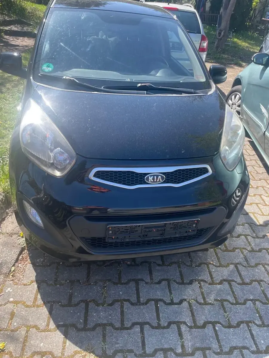 Brugt Kia Picanto 70 HK (51 kW) 2012 Sort Hatchback
