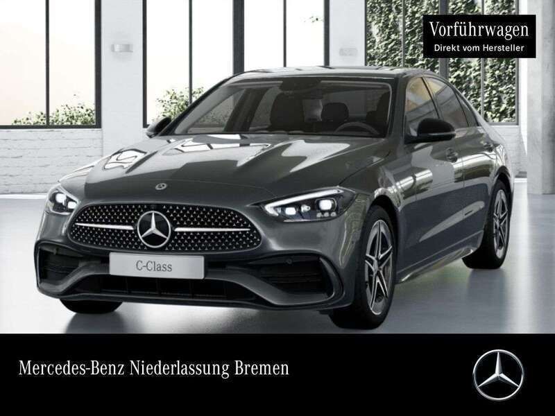 Selenitgrau Gebraucht 2024 Mercedes C220 AMG Limousine | 49.950 € (Teuer) - Bild 1/4