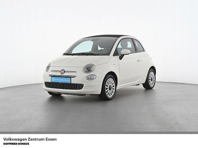 Weiß Gebraucht 2020 Fiat 500 Lounge Cabrio | 12.960 € (Fairer Preis) - Bild 1/4
