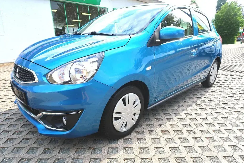 Gebraucht Mitsubishi Space Star 71 PS (52 kW) 2020 Blau Kleinwagen