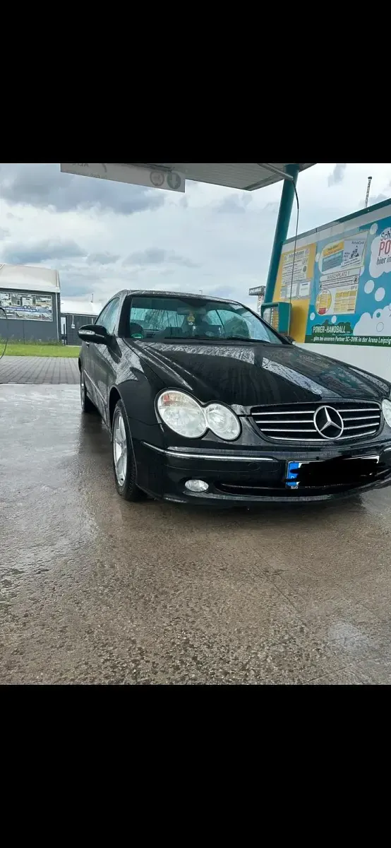 Gebraucht Mercedes CLK200 163 PS (119 kW) 2005 Schwarz Coupé