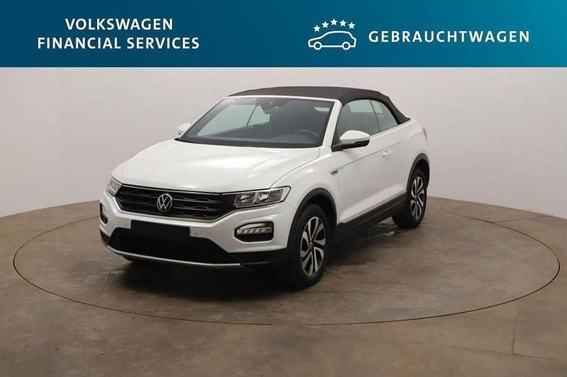 Weiß Gebraucht 2021 VW T-Roc Cabriolet Active Cabrio | 25.489 € (Guter Preis) - Bild 1/4