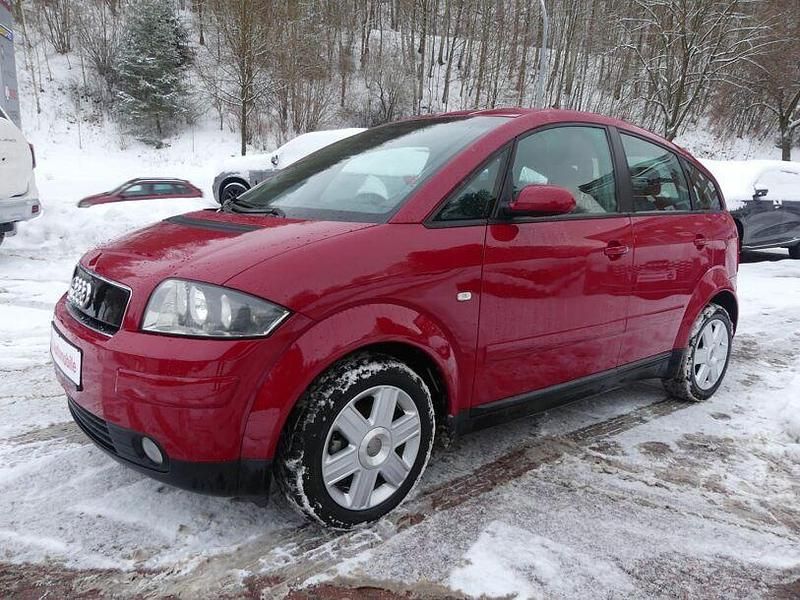 Rot Gebraucht 2002 Audi A2 Kleinwagen | 9.990 € - Bild 1/4