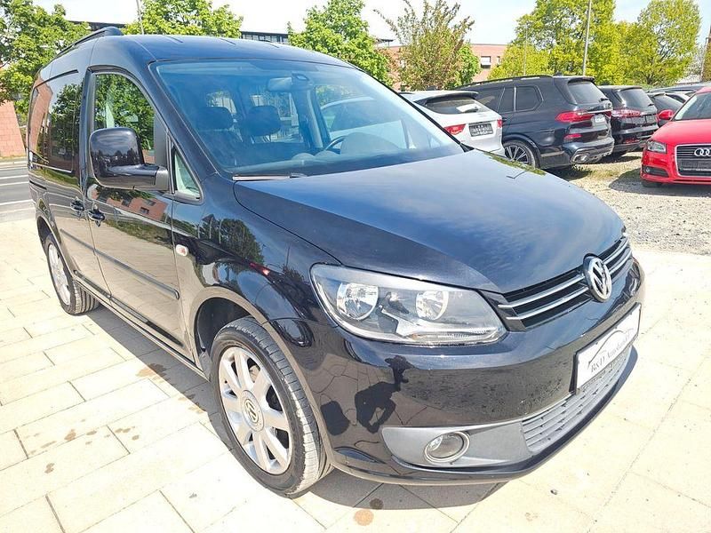 Gebraucht VW Caddy Comfortline 102 PS (75 kW) 2010 Schwarz Van / Kleinbus