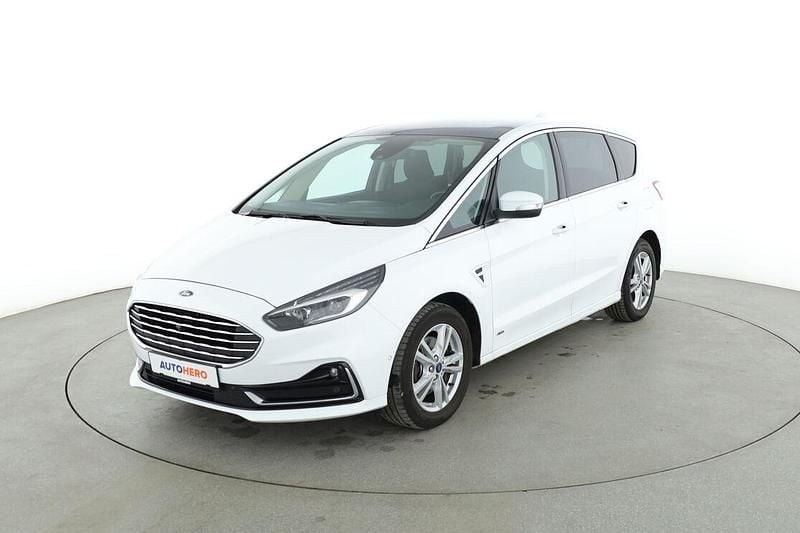 Gebraucht Ford S-MAX Titanium 190 PS (139 kW) 2020 Weiß Van / Kleinbus