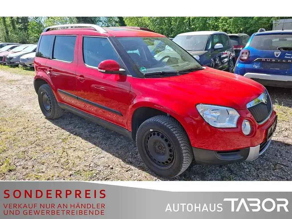 Używany Skoda Yeti Plus Edition 110 KM (80 kW) 2011 Czerwony SUV