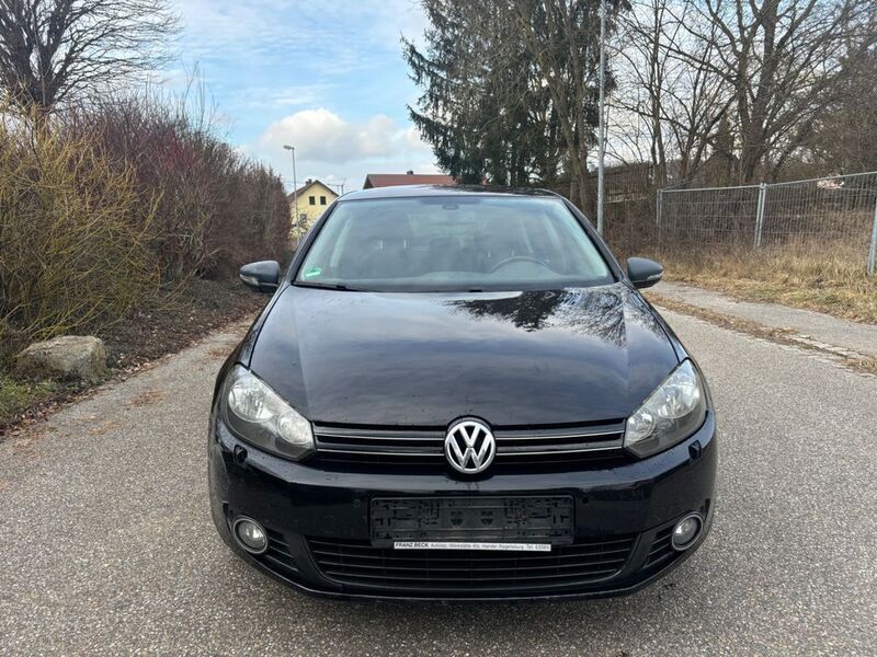 Schwarz Gebraucht 2010 VW Golf VI Team Limousine | 2.999 € (Superpreis) - Bild 1/4