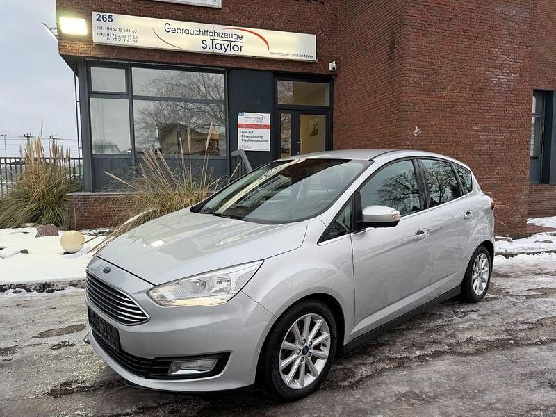 Silber Gebraucht 2016 Ford C-MAX Titanium Van / Kleinbus | 8.950 € (Guter Preis) - Bild 1/4