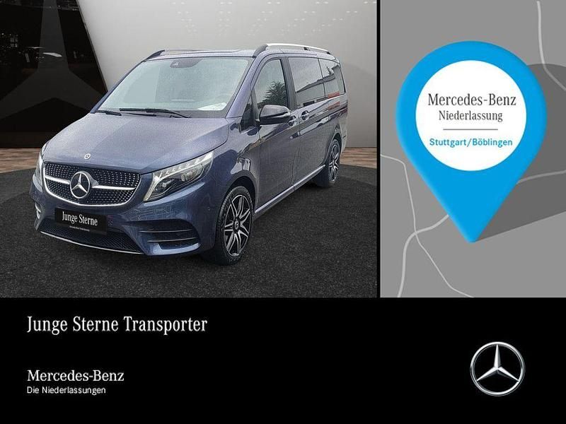 Blau Gebraucht 2024 Mercedes V250 AMG Van / Kleinbus | 61.990 € (Superpreis) - Bild 1/4