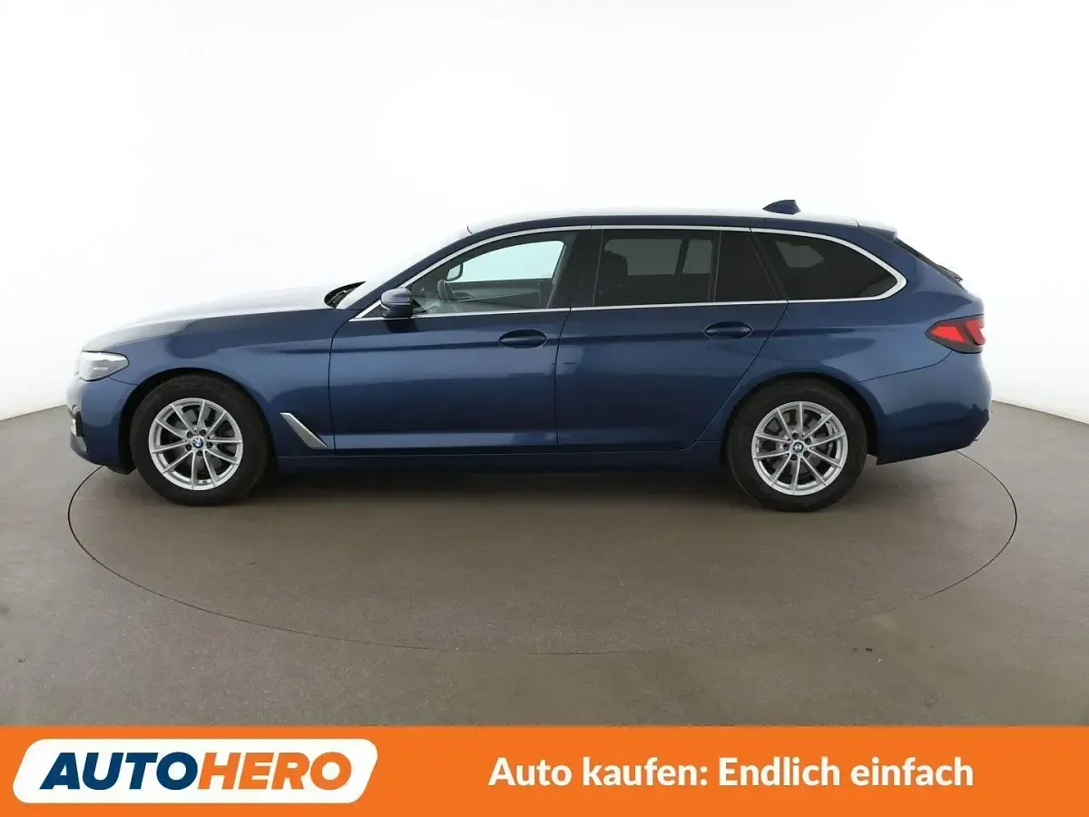Gebraucht BMW 520 201 PS (147 kW) 2021 Blau Limousine