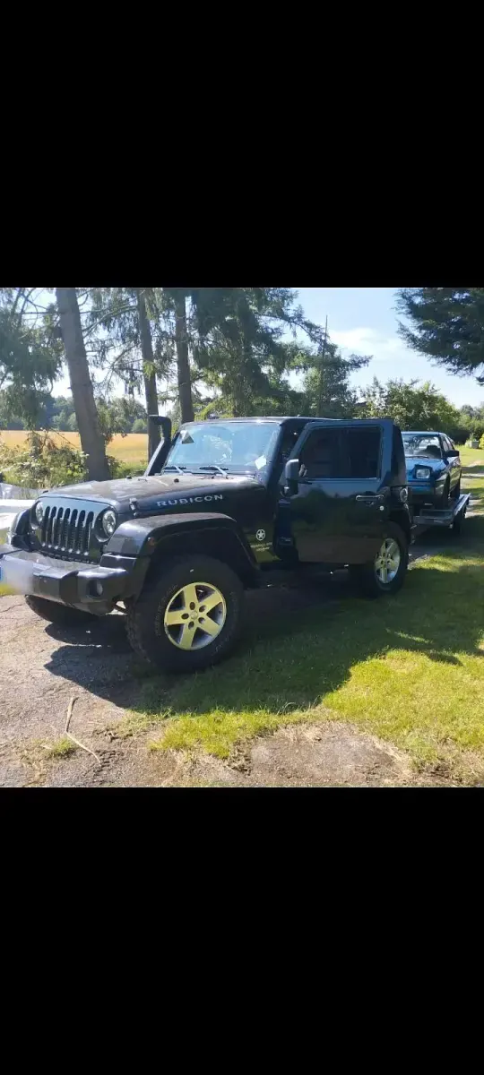 Gebraucht Jeep Wrangler Rubicon 170 PS (125 kW) 2009 Schwarz SUV