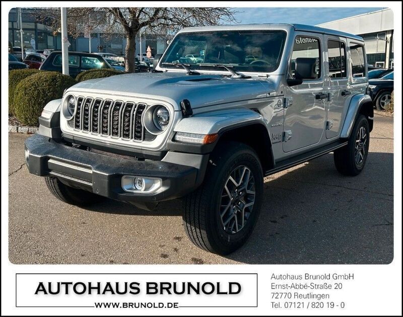 Silber Neu 2025 Jeep Wrangler Sahara SUV | 64.900 € (Fairer Preis) - Bild 1/4
