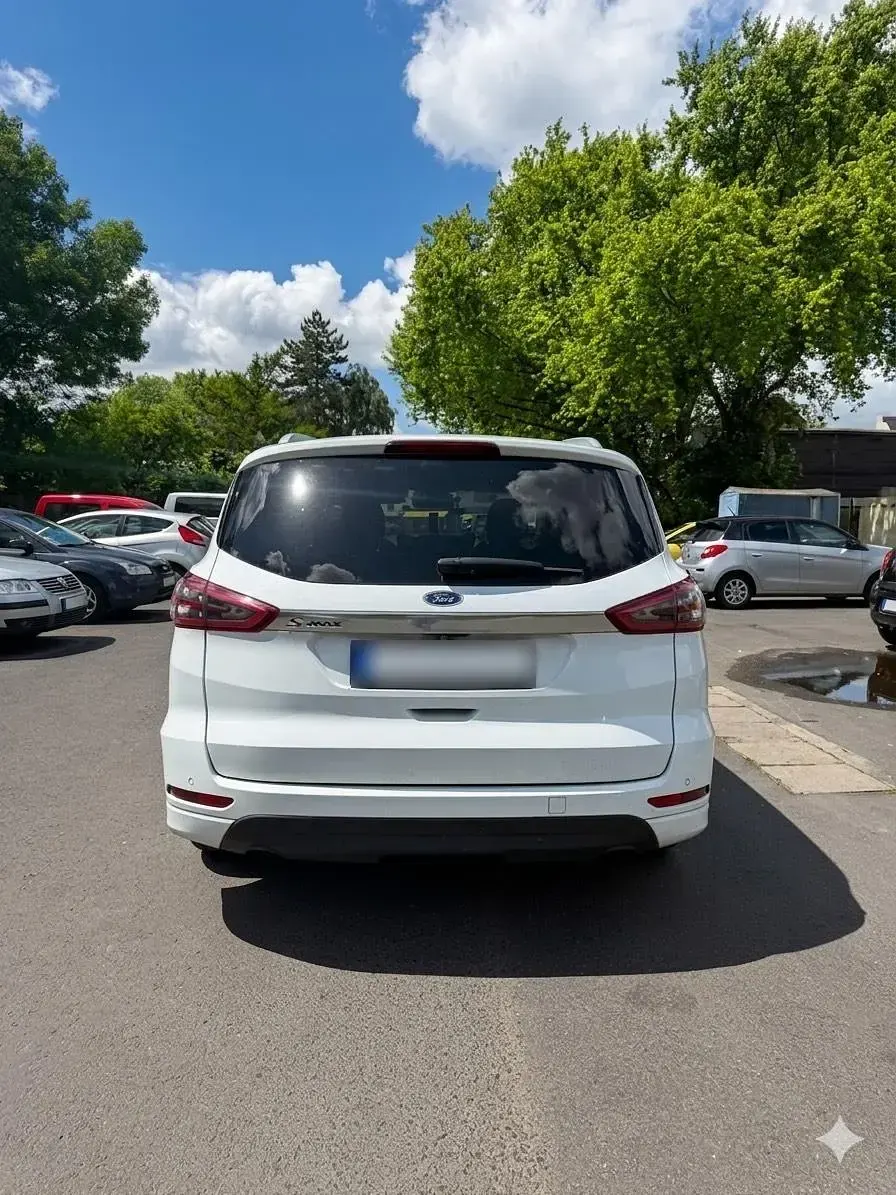 Gebraucht Ford S-MAX Business Edition 120 PS (88 kW) 2018 Weiß Van / Kleinbus