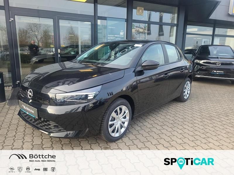 Lackierung schwarz perla nera/typ aussenverkleidung metalliclackierung Neu 2025 Opel Corsa Edition Limousine | 17.890 € (Fairer Preis) - Bild 1/1