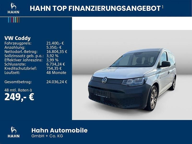 Gebraucht VW Caddy 114 PS (83 kW) 2022 Weiß Van / Kleinbus
