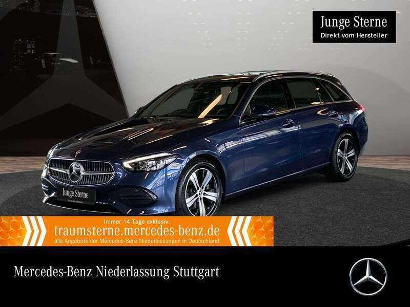 Blau Gebraucht 2024 Mercedes C220 Advanced Plus Kombi | 38.890 € (Guter Preis) - Bild 1/3