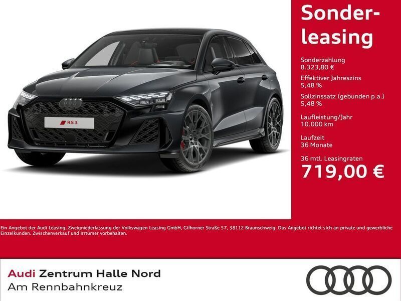 Fahrzeugnr: ah8656 Neu 2024 Audi RS3 Sportback Ambiente Kleinwagen | 76.980 € (Etwas zu teuer) - Bild 1/4