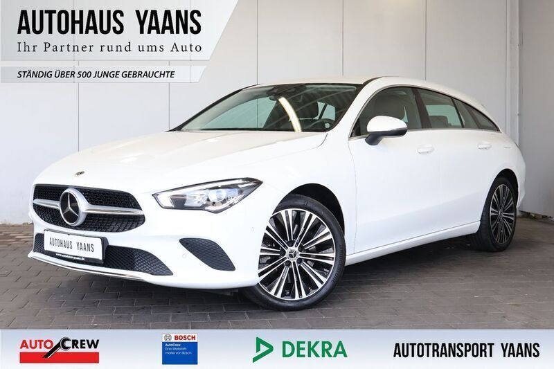 Weiß Gebraucht 2022 Mercedes CLA250e Progressive Limousine | 25.479 € (Superpreis) - Bild 1/4