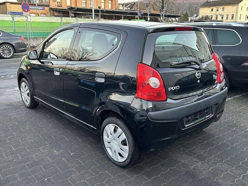 Gebraucht Nissan Pixo Visia 68 PS (50 kW) 2011 Schwarz Kleinwagen