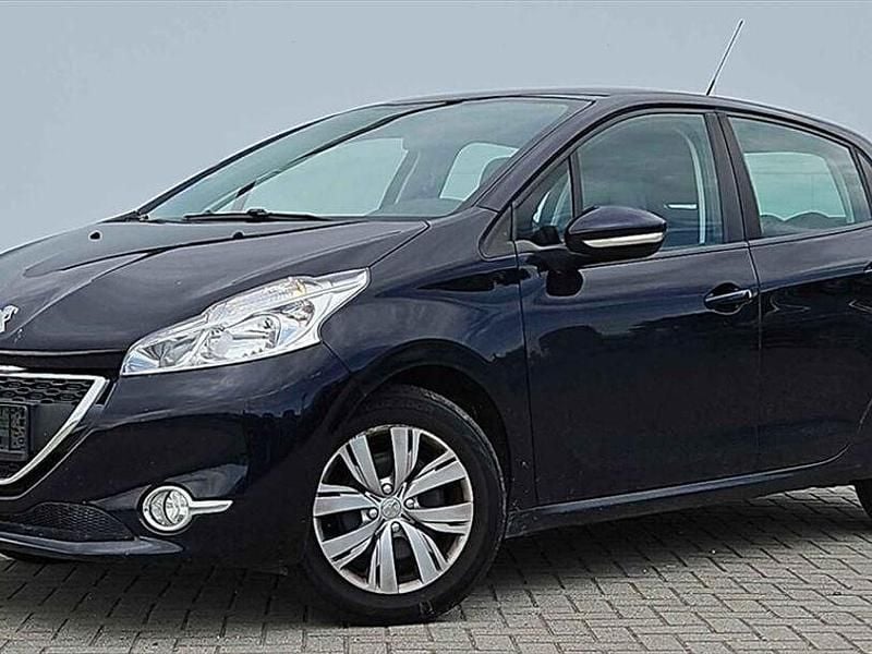 Blau Gebraucht 2015 Peugeot 208 Active Kleinwagen | 4.470 € (Superpreis) - Bild 1/2